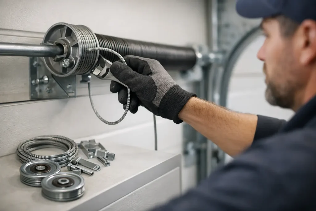 Garage Door Cable Replacement Explained