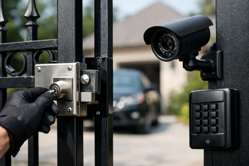 How to Secure Driveway Gate the Right Way