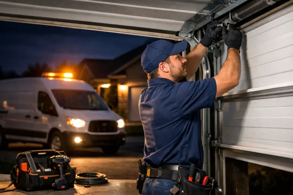 24 Hour Garage Door Repair When Access Can’t Wait
