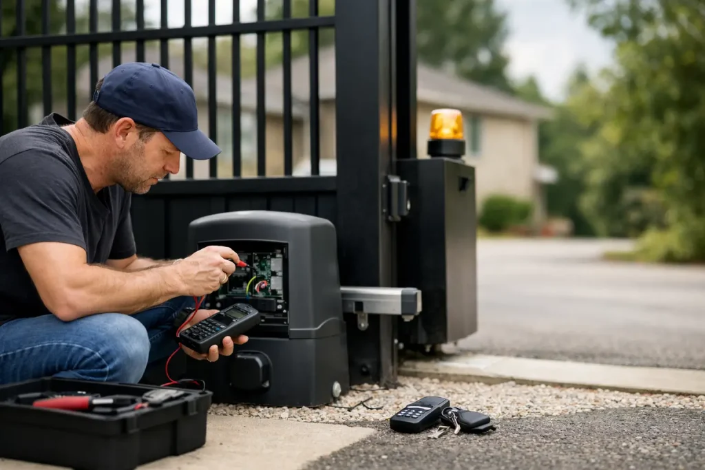 Driveway Gate Opener Troubleshooting Steps