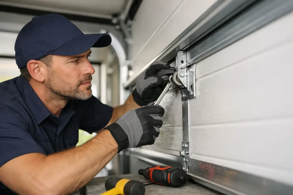 How to Align Garage Door Tracks the Safe Way
