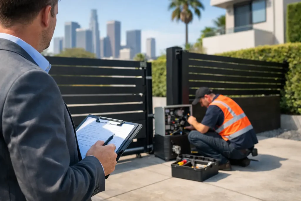 Property Manager Gate Service Guide for LA