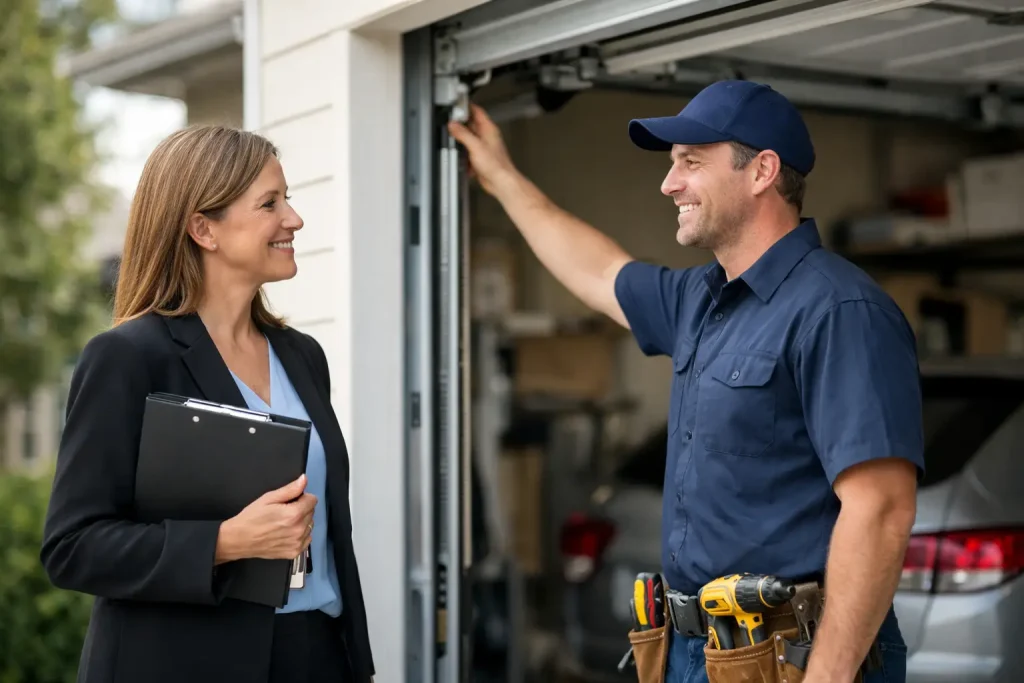 Garage Door Service for Property Managers