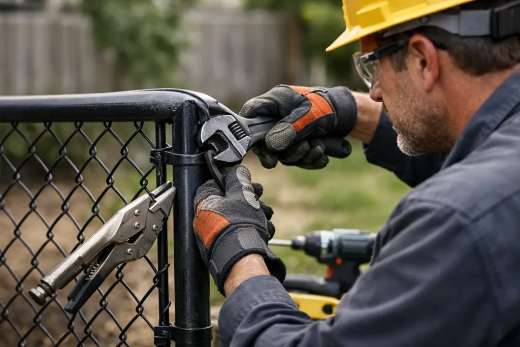 How to Repair a Bent Gate Frame the Safe Way