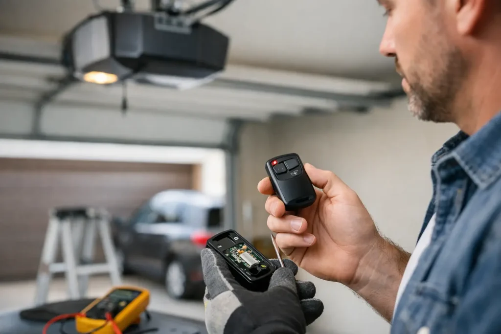 How to Troubleshoot Garage Remote Issues Safely