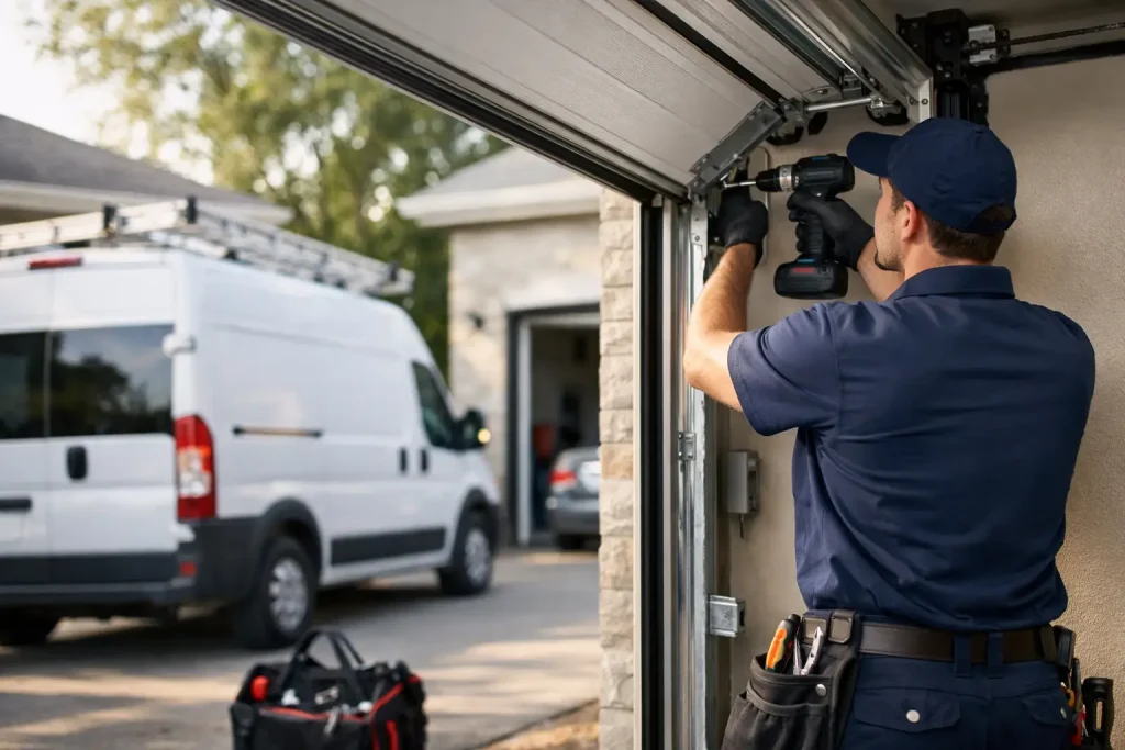 Same Day Garage Door Service When It Can’t Wait