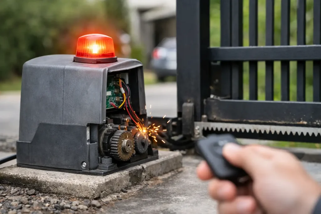Top Signs a Gate Motor Is Failing at Your Property