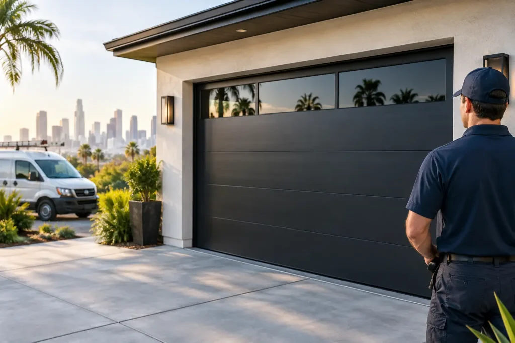 A Los Angeles Garage Door Upgrade Example