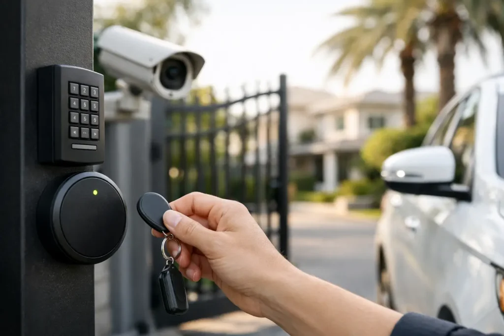 Gate Access Control for Safer Property Entry