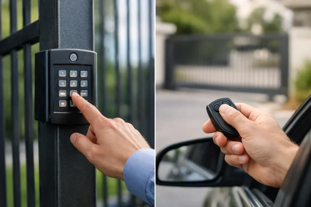 Gate Keypad Versus Remote Access: Which Is Better?