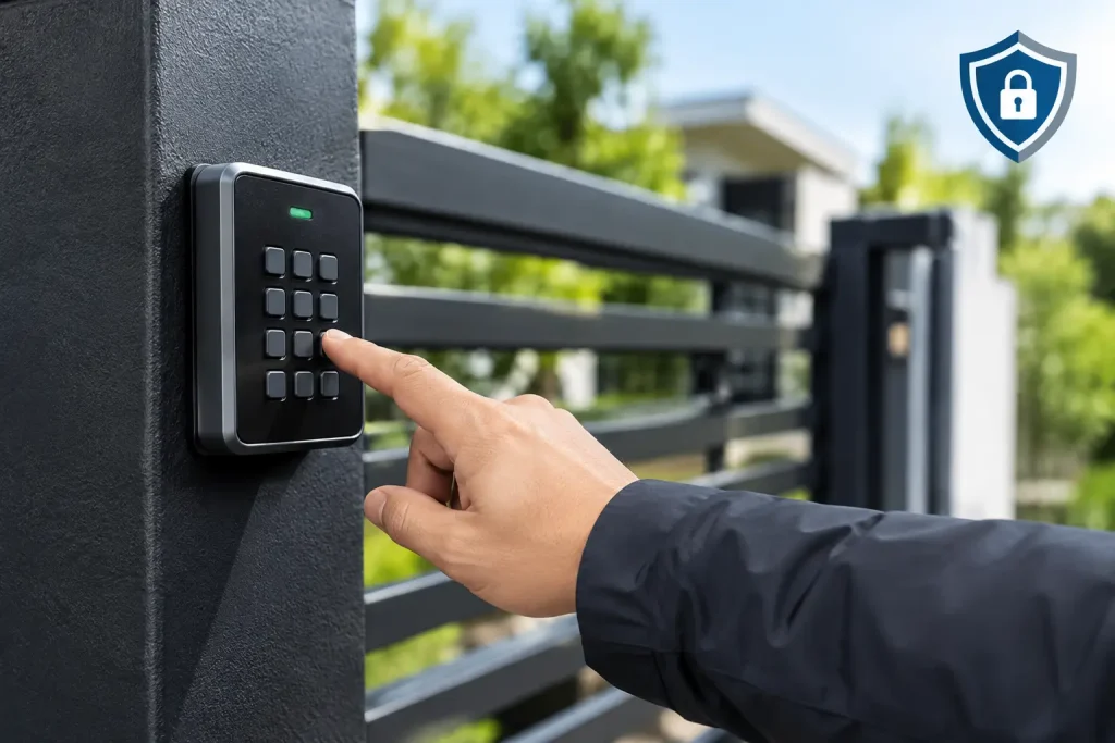 Gate Keypad Programming for Safer Property Access